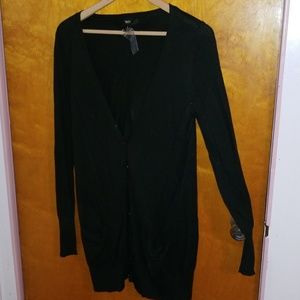 Long Button Down Mossimo Cardigan
